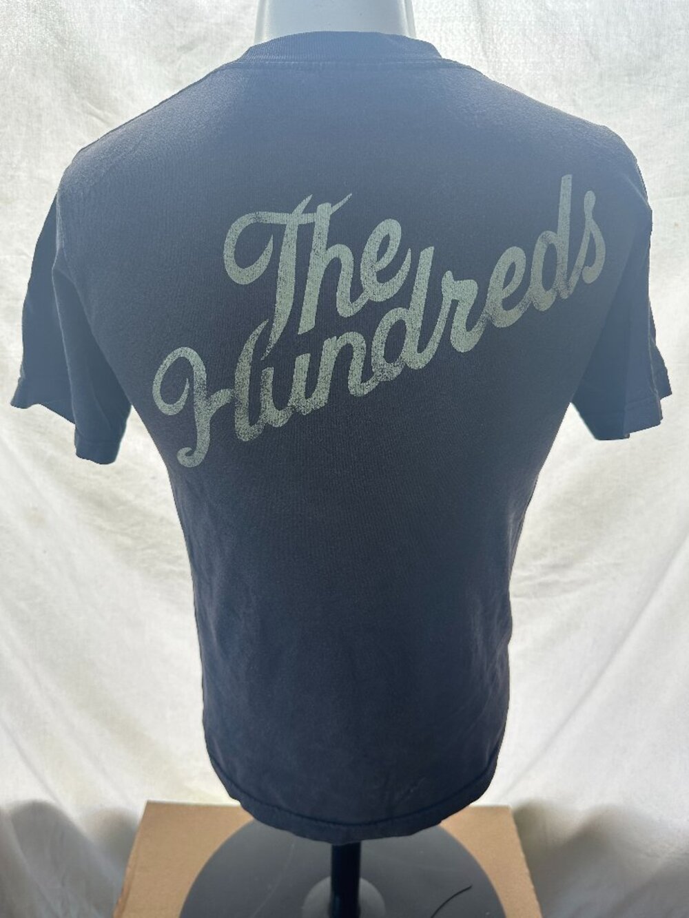 The Hundreds Pocket Tee Men's Black T Shirt Size Small